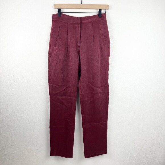 HOUSE OF HARLOW X REVOLVE Vincent Pant in Raspberry Red, Size XS - Picture 2 of 7